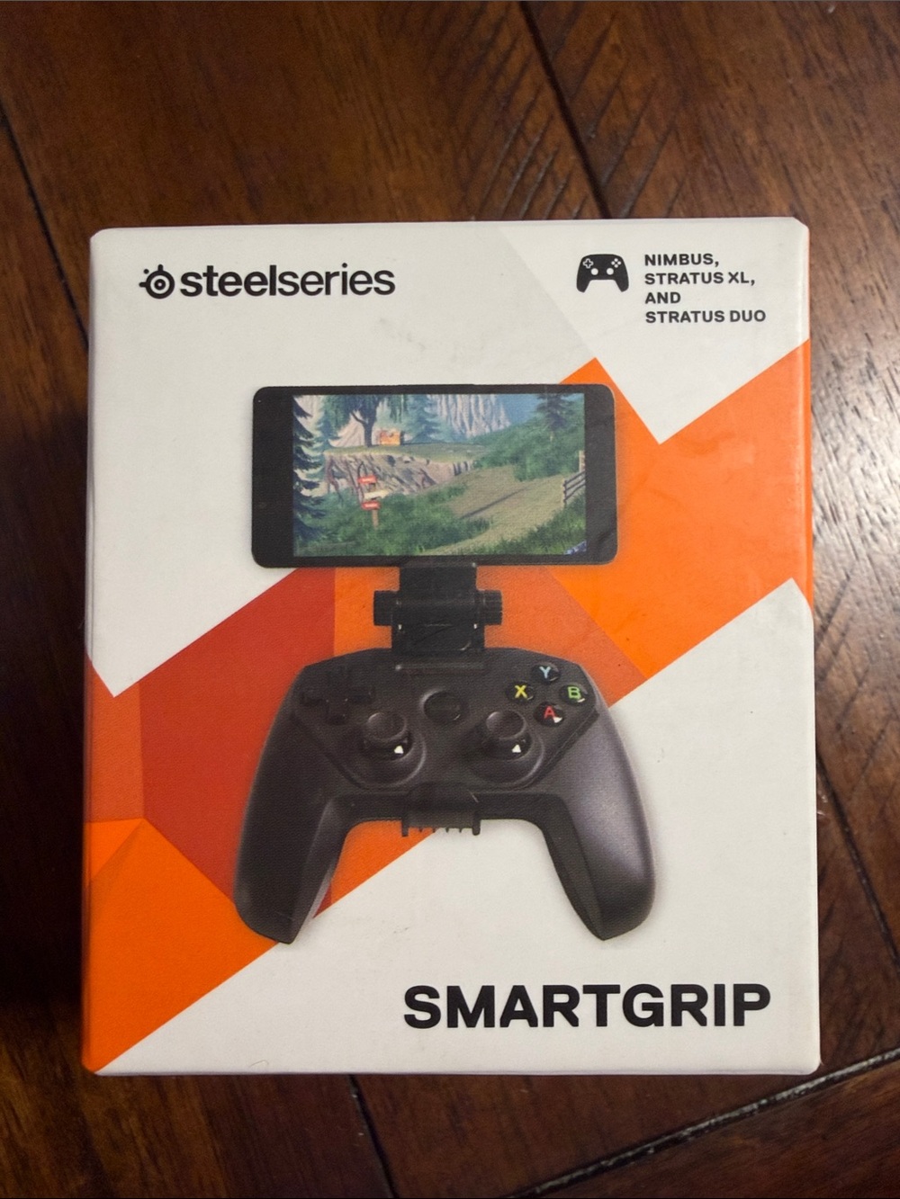SteelSeries SmartGrip Mobile Controller Mount in Black